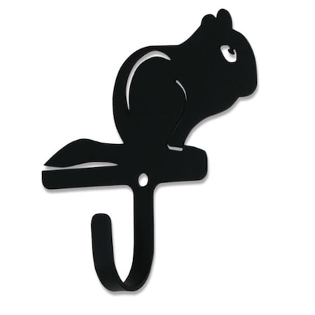 Village Wrought Iron Chipmunk Wall Hook - Small WH-366-S